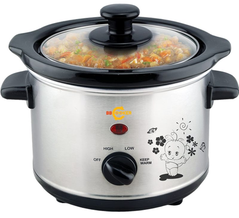 Nồi nấu cháo chậm BBCooker Hàn Quốc 1.5l 5