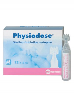 Nước muối sinh lý Physiodose 12x5ml