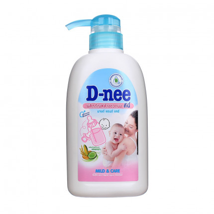 Nước rửa bình sữa và rau quả Dnee 500ml 3