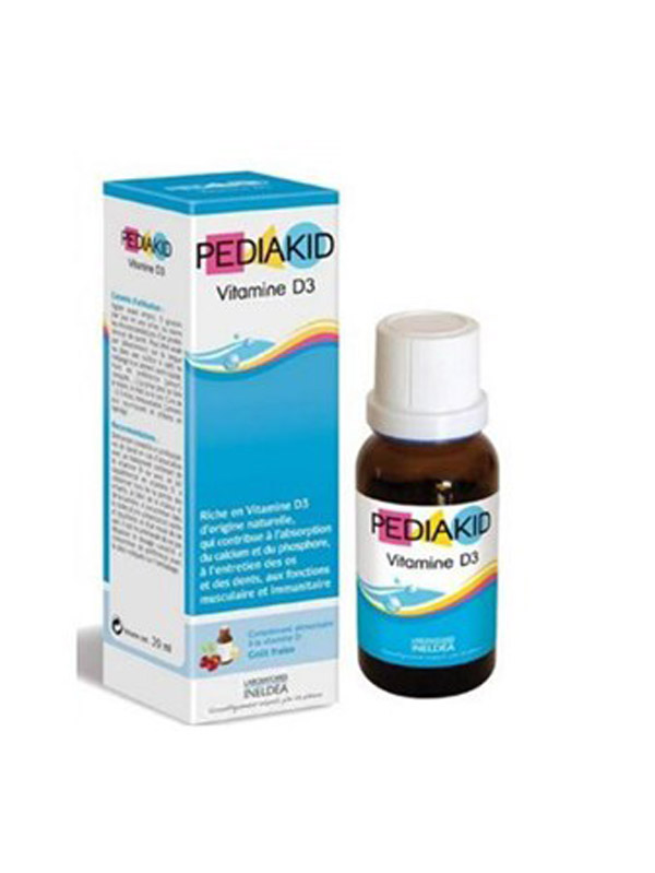 Pediakid Vitamin D3 (20ml) 2