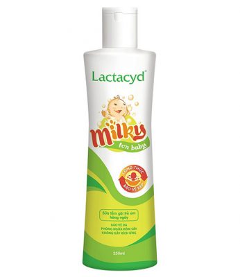 Sữa tắm gội cho bé Lactacyd Milky 250ml 1
