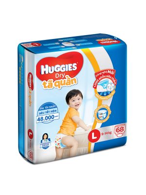 Bỉm - Tã quần Huggies size L 68 miếng (cho bé 9 - 14 kg)