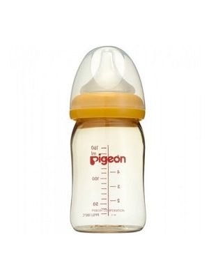 Bình sữa Pigeon PLUS 160ml (nhựa PPSU, 0M+) 4