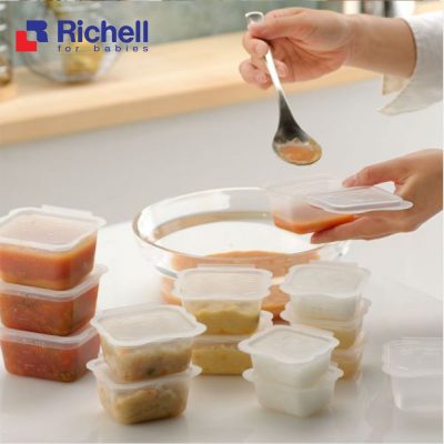 Bộ chia thức ăn Richell RC98106 (10 hộp 50ml) 3
