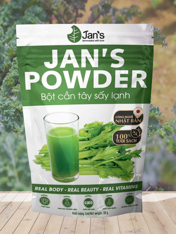 Bột cần tây sấy lạnh Jan’s Powder