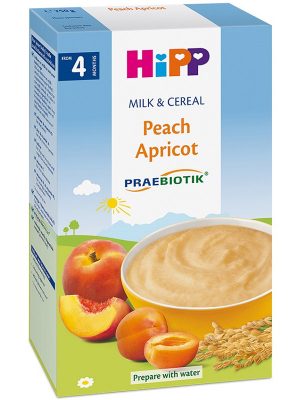 Bột dinh dưỡng HiPP sữa, đào, mơ tây 250g