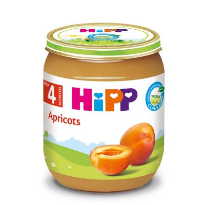 Dinh dưỡng đóng lọ HiPP mơ tây (125g) 1