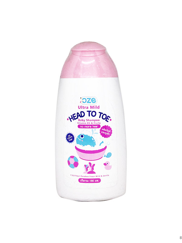 Sữa Tắm Gội Toàn Thân Trẻ Em OZE Vitamin B5 180ml