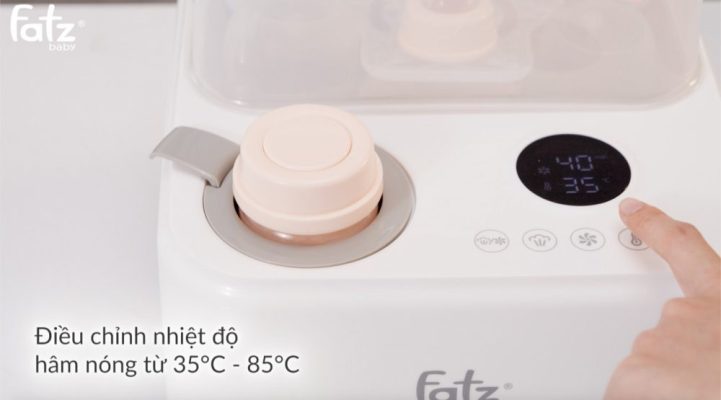 Máy tiệt trùng sấy khô hâm sữa điện tử có tích hợp máy hâm sữa – CAPTAIN 1 – FB4320SJ 13