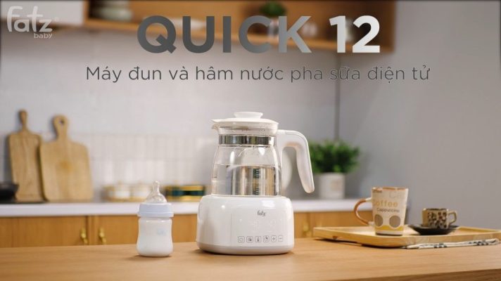 Máy đun và hâm nước pha sữa điện tử Fatzbaby - Quick 12 - FB3503HB 7