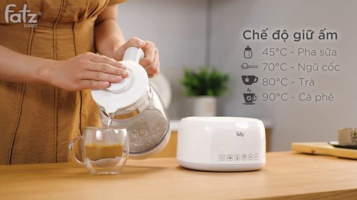 Máy đun và hâm nước pha sữa điện tử Fatzbaby - Quick 12 - FB3503HB 9