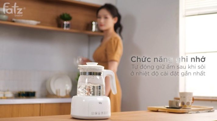 Máy đun và hâm nước pha sữa điện tử Fatzbaby - Quick 12 - FB3503HB 12