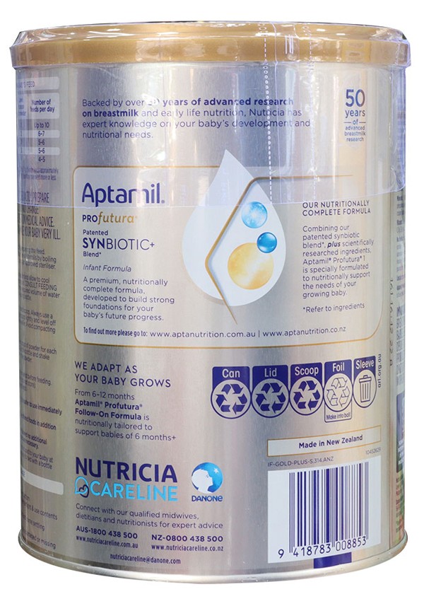 Sữa Aptamil Úc số 1 Profutura 900g (cho bé từ 0-6M) 2
